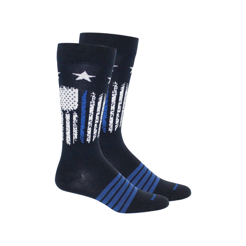 Andy - Thin Blue Line Socks