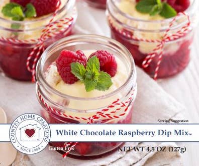 White Chocolate Raspberry Dip Mix