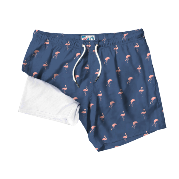 Miami | Swim Shorts | With Liner | 6 Inch | Bermies