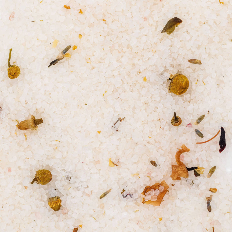 Luxe Peppermint + Lemon Aromatherapy Bath Soak