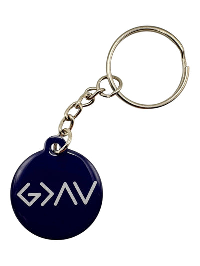 Tap To Pray™ - Prayer Tag Keychains: White + Cross