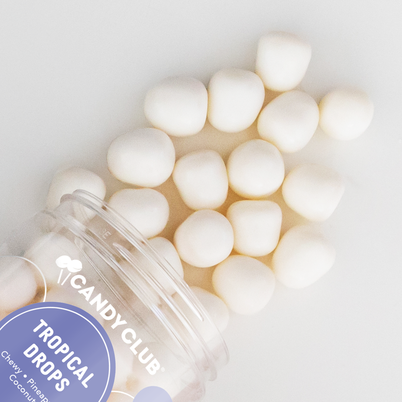 Tropical Drops: Gummy Candy Chews