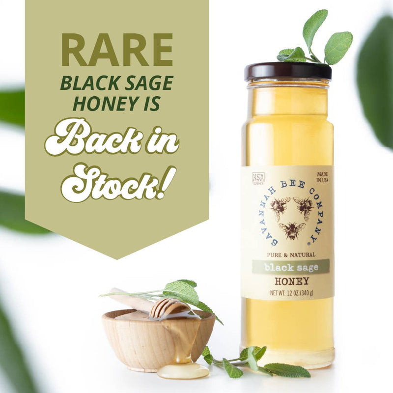 12oz | Black Sage honey