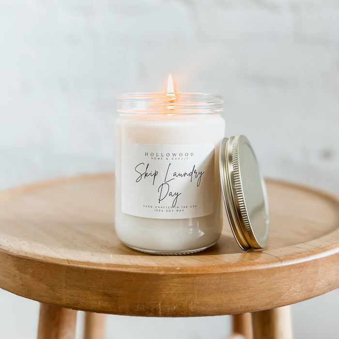 SKIP LAUNDRY DAY | GLASS JAR