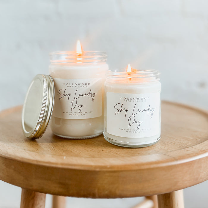 SKIP LAUNDRY DAY | GLASS JAR