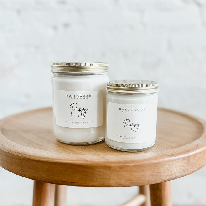 POPPY | GLASS JAR