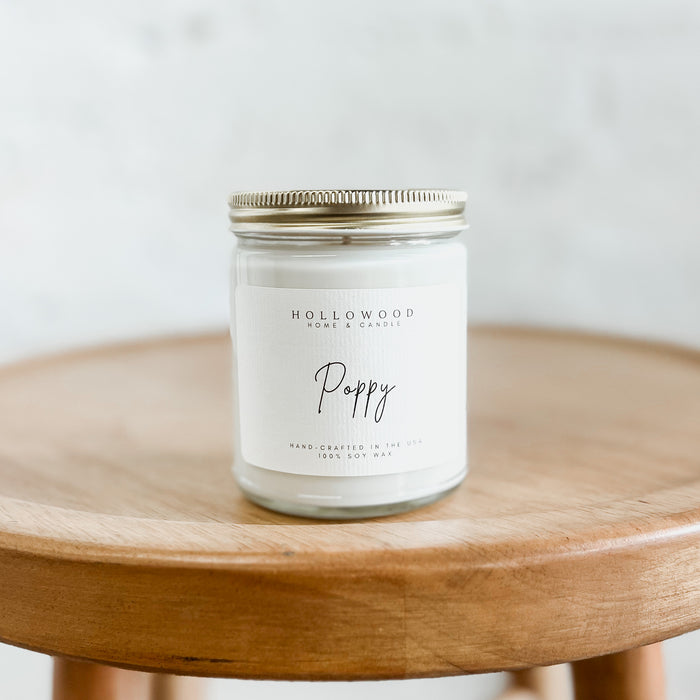 POPPY | GLASS JAR