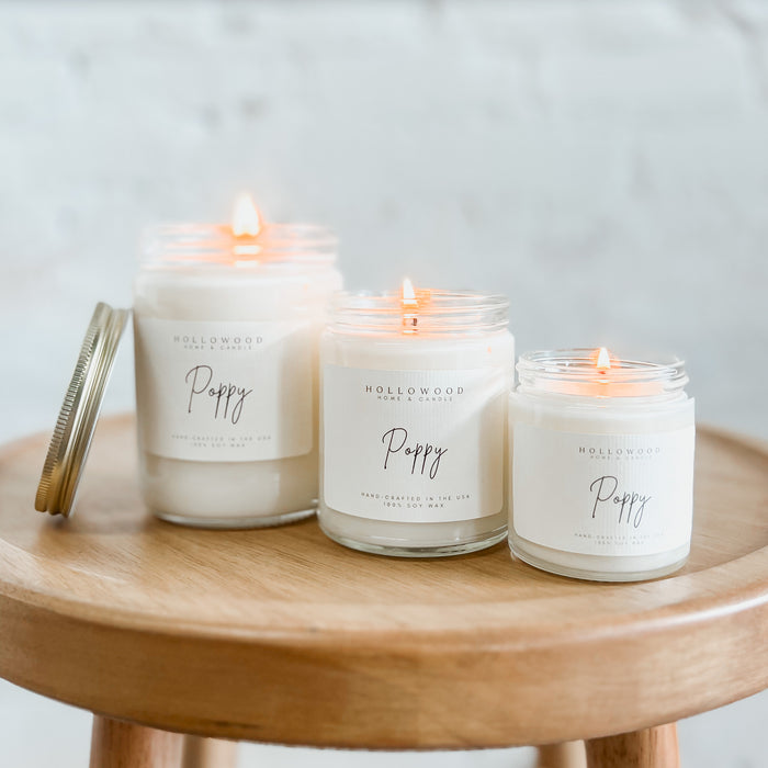 POPPY | GLASS JAR
