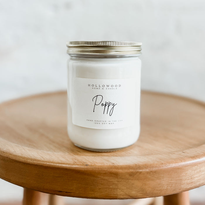 POPPY | GLASS JAR