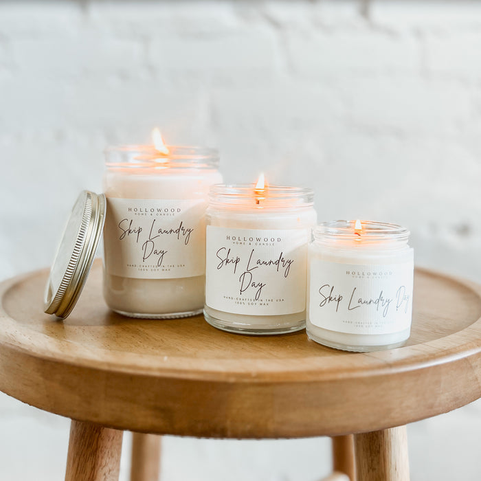 SKIP LAUNDRY DAY | GLASS JAR