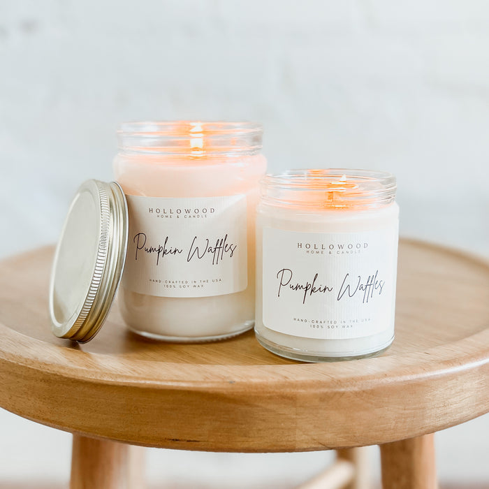 PUMPKIN WAFFLES | GLASS JAR