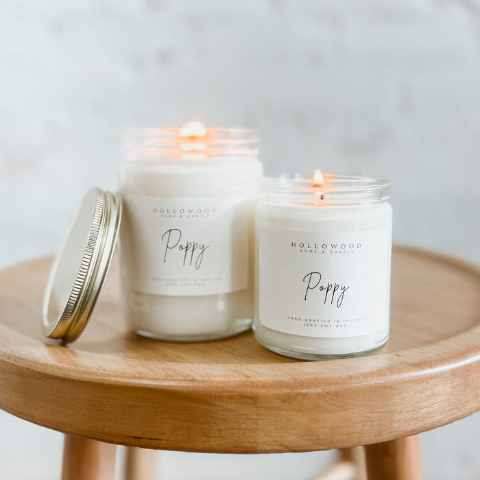 POPPY | GLASS JAR