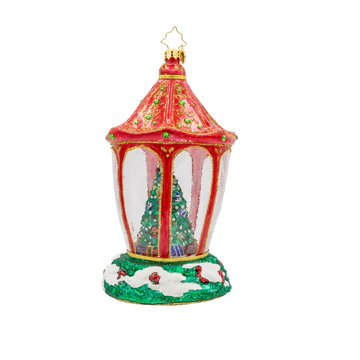 SPARKLE 'N SPRUCE LANTERN | CHRISTOPHER RADKO
