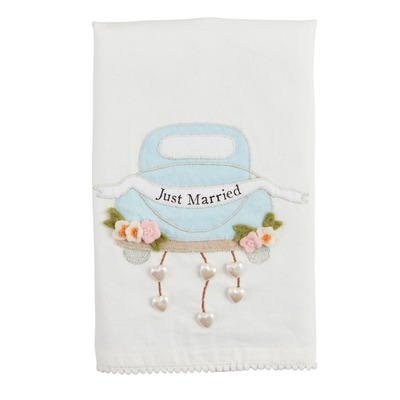 Wedding Beaded Towel