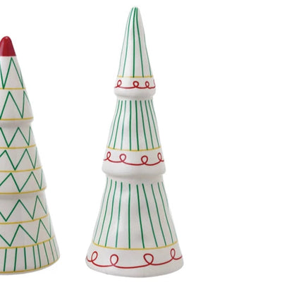 Holiday Cheer Ceramic Trees