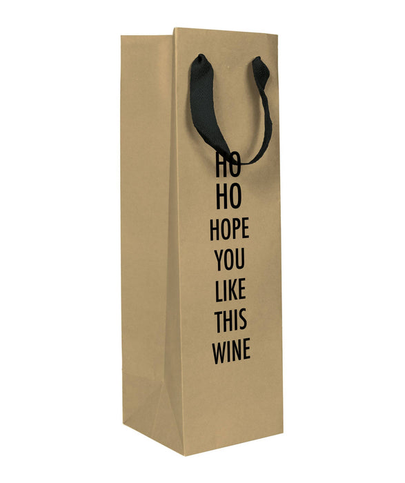 Ho Ho Hope Wine Bag