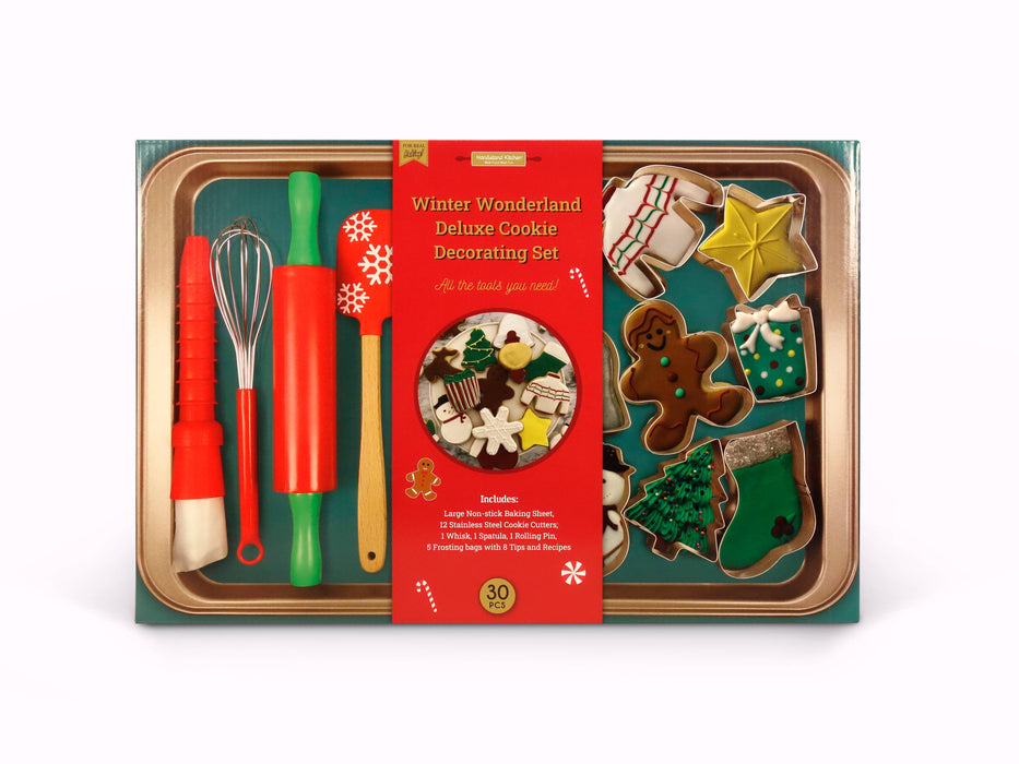 Winter Wonderland Deluxe Cookie Decorating Set