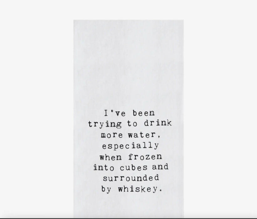 Whiskey Tea Towel