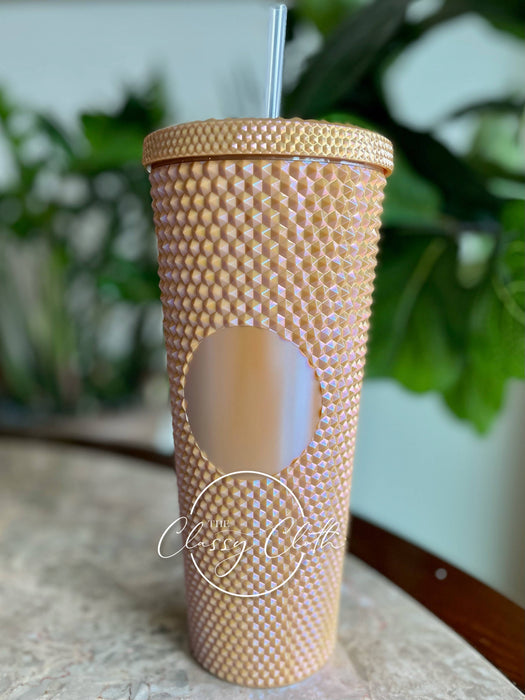 Pearlized Tumbler - Gold