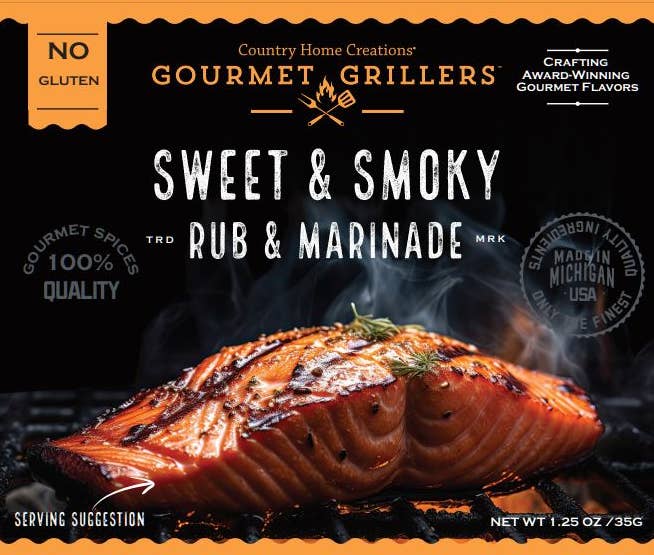 Gourmet Grillers Sweet & Smoky Rub & Marinade (Pre-order)