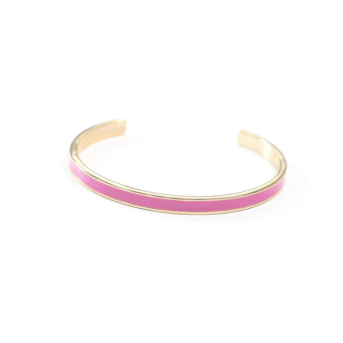 I Support Women's Rights and Wrongs Enamel Bangle Bracelet