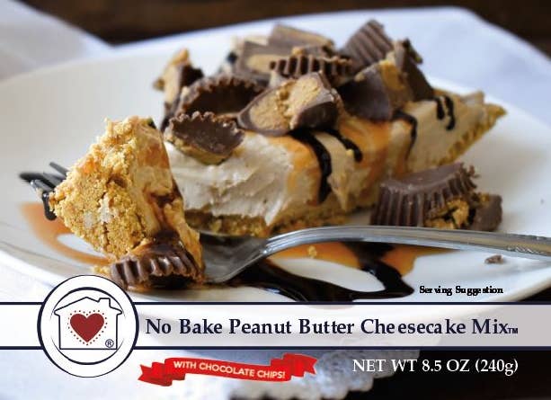 No Bake Peanut Butter Cheesecake