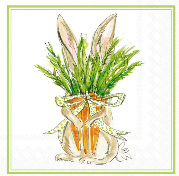 Bunny/carrot napkins