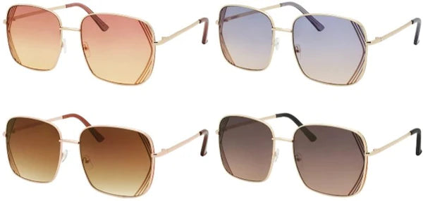 JADE SQUARE METAL COLLECTION SUNGLASSES #1339