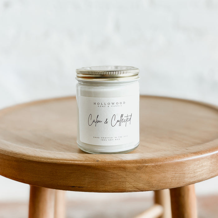 CALM & COLLECTED | GLASS JAR