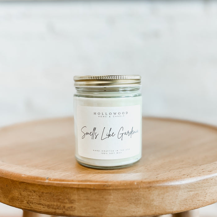 SMELLS LIKE GARDENIA | GLASS JAR