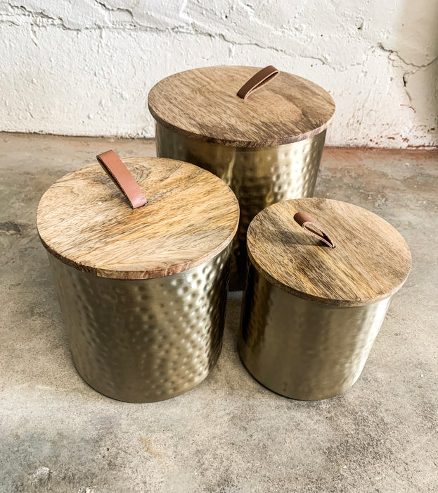 Brass Canister